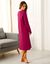 Chemise de nuit longue - imprimé esquimau (cerise)