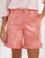Bermuda uni longueur ajustable (corail clair)