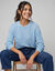 Pull maille fantaisie (c&eacute;ladon)