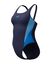 Maillot de bain 1 pièce Color Block (marine / bleu)