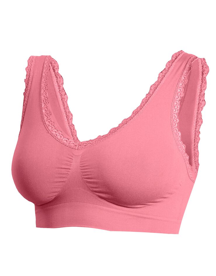 Soutien-gorge brassière Bravolace Bravo™ - lot de 3 (rose/rouge/fuchsia) Soutien-gorge brassière Bravolace Bravo™ - lot de 3 (rose/rouge/fuchsia)