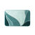 Tapis de bain motif végétal (lagon)