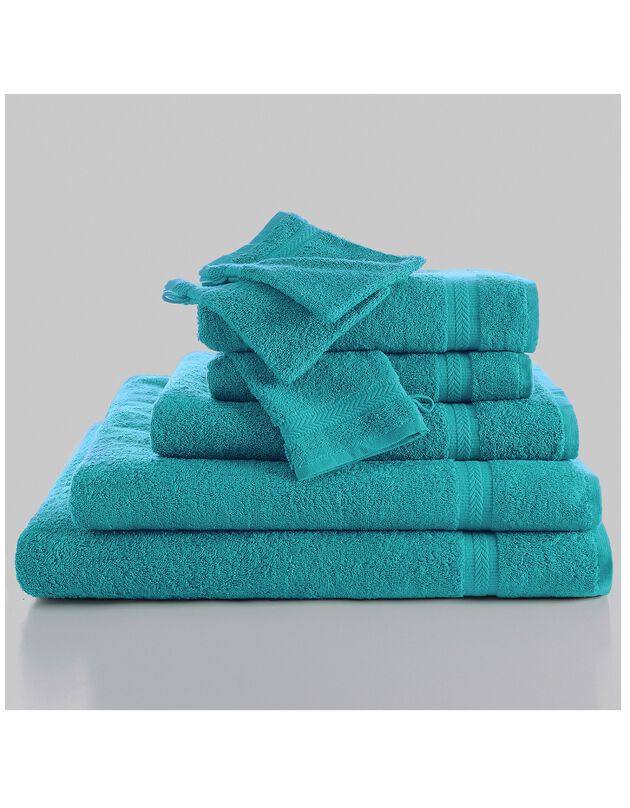 Eponge unie 420 g/m2 confort moelleux (émeraude)