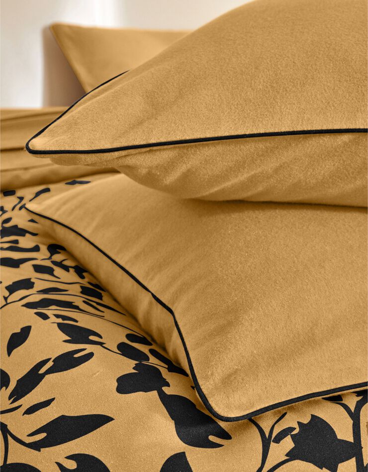 Housse édredon imprimée, collection "Intemporelle" (bronze)