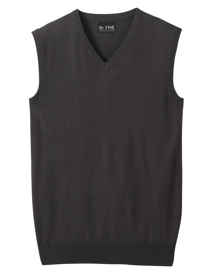 Débardeur col V (anthracite) Débardeur col V (anthracite)