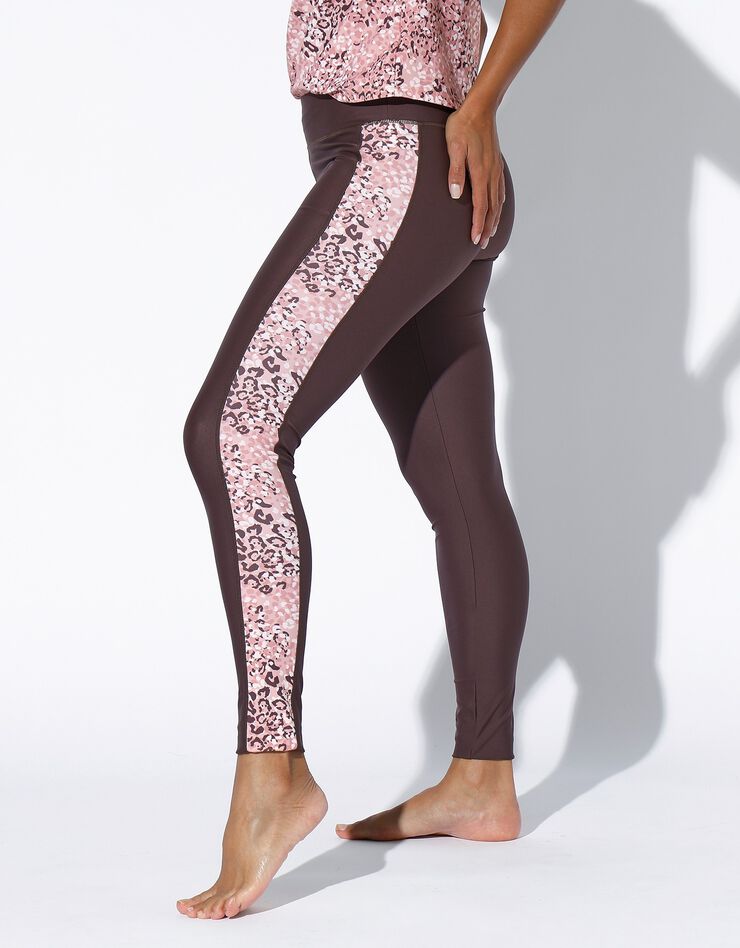 Legging sport bandes côtés (taupe grisé) Legging sport bandes côtés (taupe grisé)