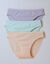 Culotte coton pastel Dim&Ines - lot de 3 (pastel)