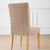 Housse microfibre bi-extensible gaufrée spéciale chaise  (beige)