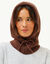 Cagoule en maille (chocolat)