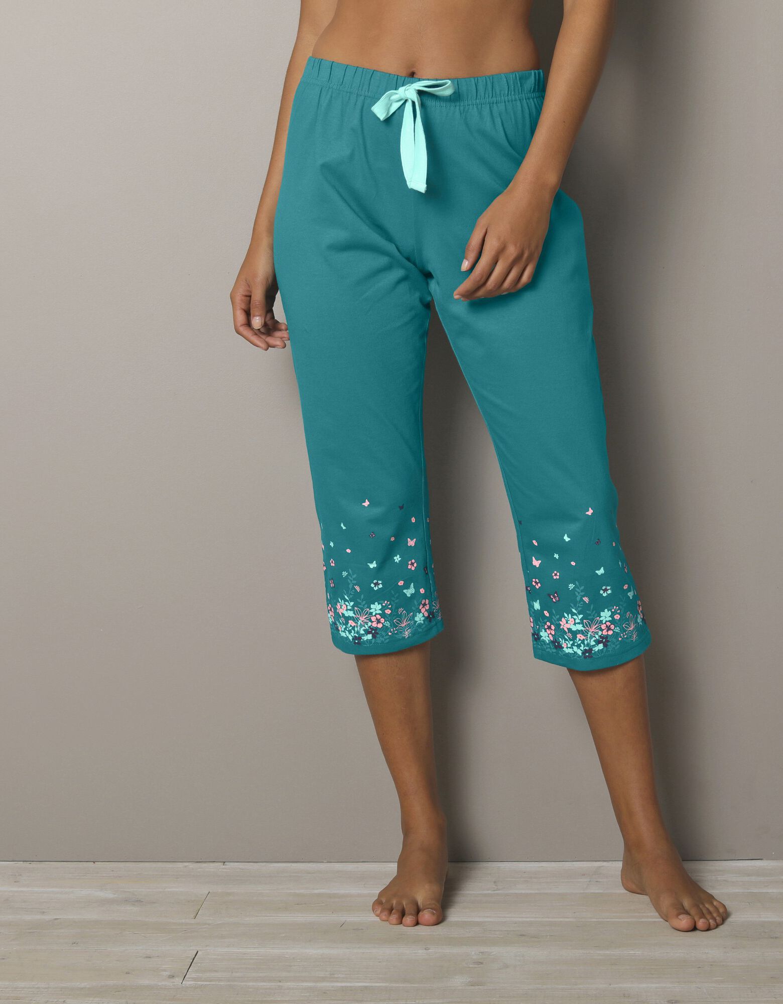 Pantacourt En Coton Marron - Blancheporte - Taille 48 - Femme - État Très Bon - Style Casual été