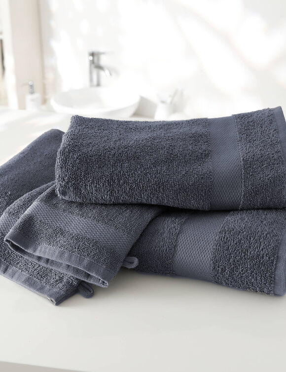 Éponge coton - 350g/m² (anthracite)