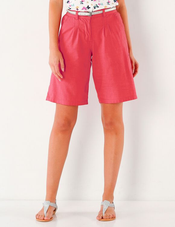 Short bermuda longueur réglable (corail)