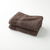 Collection serviettes de bain unies - confort moelleux 420 g/m&sup2; (chocolat)