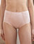Culotte coton forme super maxi - lot de 2 (ivoire + rose grisé)
