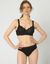 Soutien-gorge forme minimiseur en dentelle et microfibre Ambato - avec armatures (noir)