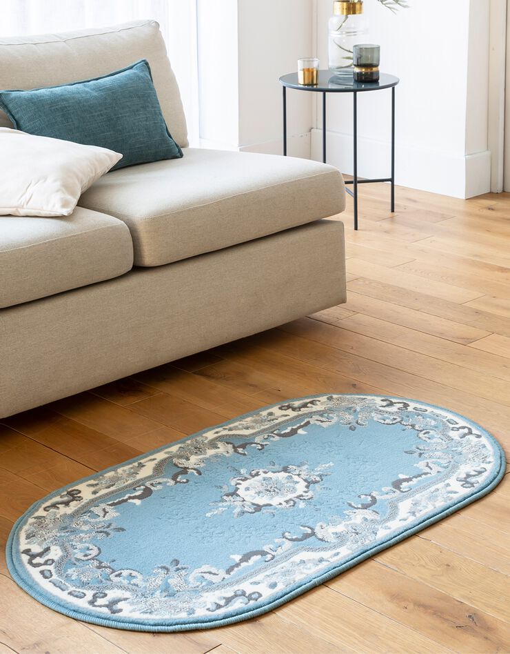 Tapis Mille et une nuits (bleu)