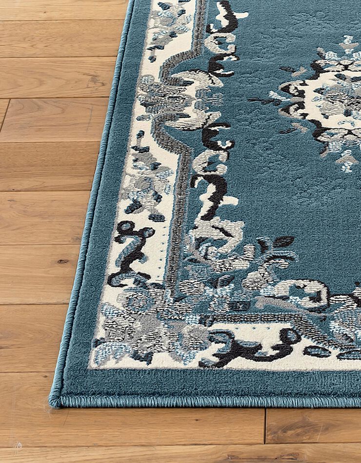 Tapis Mille et une nuits (bleu)