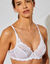 Soutien-gorge emboîtant dentelle "Amourette"- avec armatures (blanc)