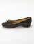 Ballerines plates bicolores (noir)