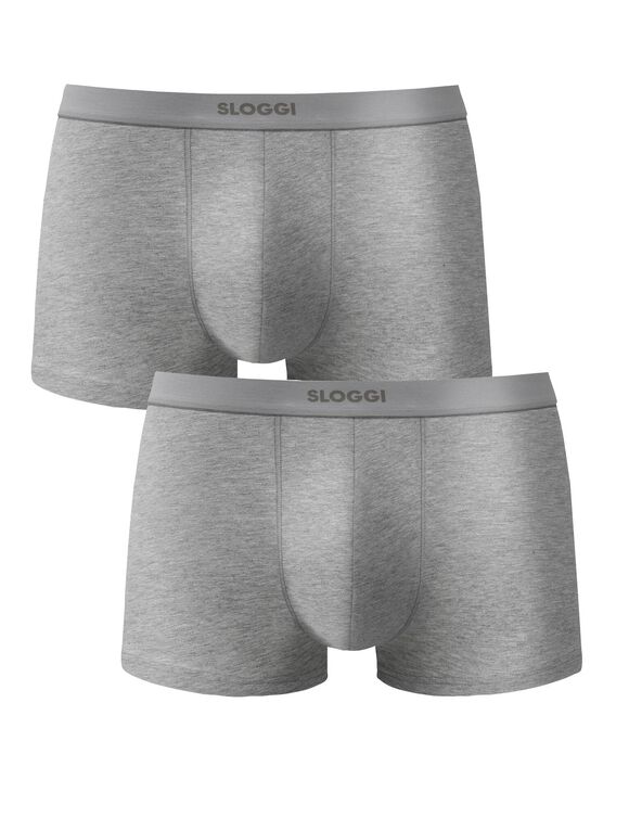 Boxer Ever Ease sloggi - lot de 2  (gris chin&eacute;)