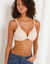 Soutien-gorge dentelle « Norah » ouvert devant -  avec armatures (beige)