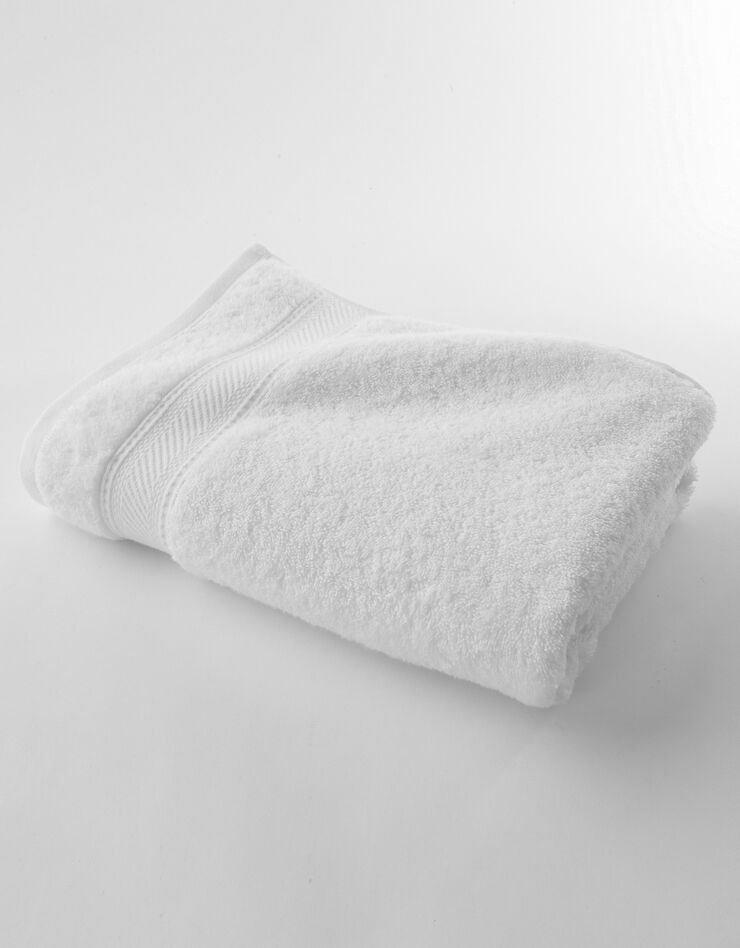 Éponge unie 540g/m2 confort luxe  (blanc)