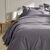 Linge de lit uni - polyester-coton 57 fils/cm&sup2; (anthracite)