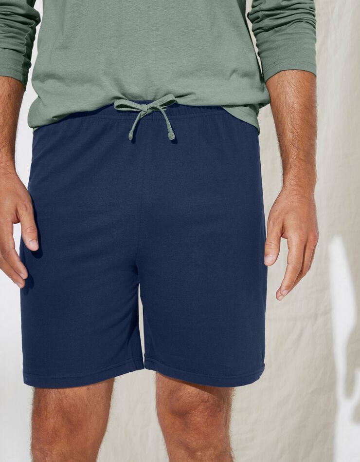 Short pyjama uni marine (marine) Short pyjama uni marine (marine)