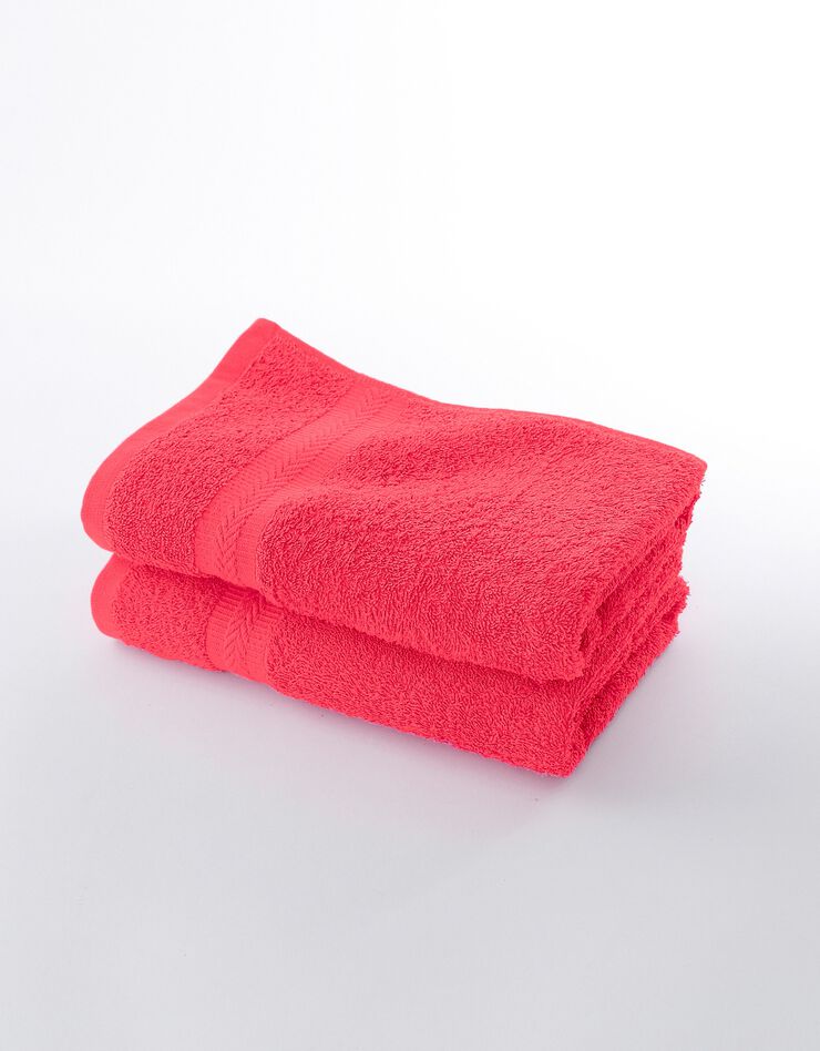 Eponge unie 420 g/m2 confort moelleux (corail) Eponge unie 420 g/m2 confort moelleux (corail)