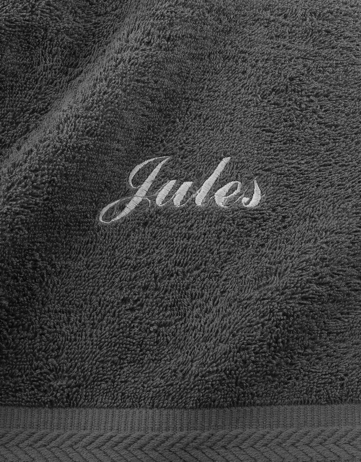 Serviette éponge personnalisable confort moelleux (anthracite) Serviette éponge personnalisable confort moelleux (anthracite)