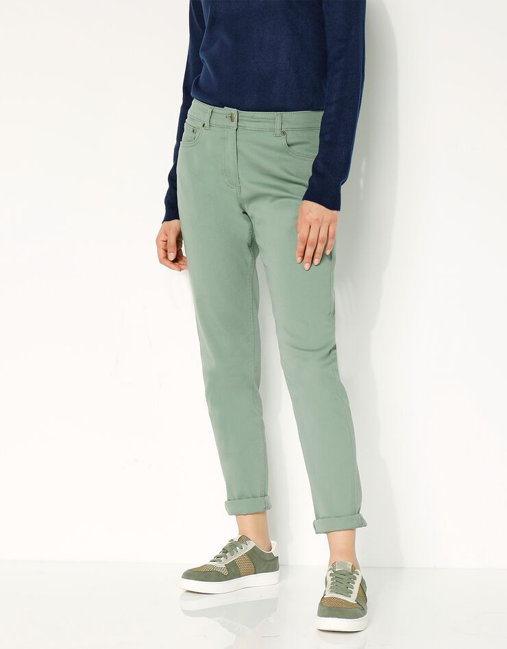 Pantalon boyfriend (vert grisé) Pantalon boyfriend (vert grisé)