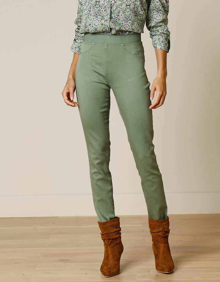 Jegging taille élastiquée ultra confort - grande stature (tilleul) Jegging taille élastiquée ultra confort - grande stature (tilleul)
