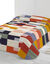 Couette microfibre imprimée Rozko 200g/m2 (blanc / rouge)