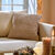 Coussin polaire effet fourrure (taupe)