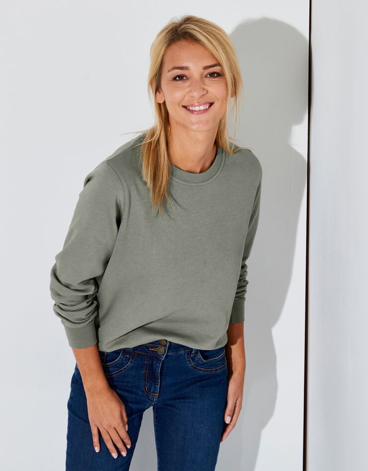 Sweat molleton (kaki clair) Sweat molleton (kaki clair)