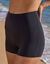 Short de bain uni gainant Ilaya (noir)