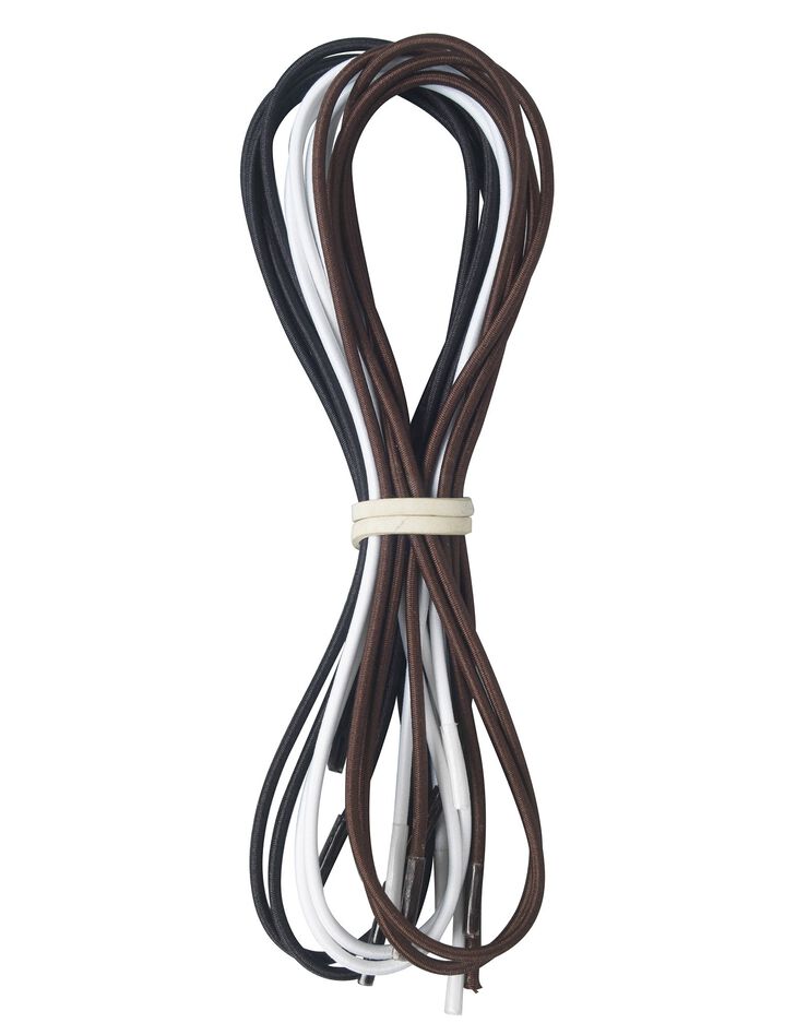Lacet élastique - lot de 3 paires (unique)
