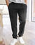 Pantalon loisirs molleton, bas resserrés (noir)