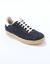Baskets vintage croûte de cuir colorées (bleu jean) Baskets vintage croûte de cuir colorées (bleu jean)