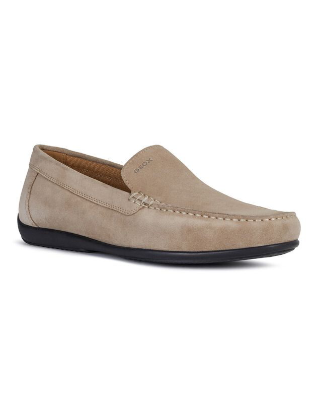 Mocassins Ascanio cuir beige (beige)