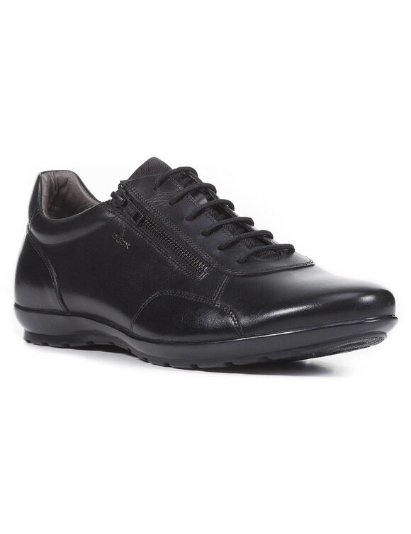 Derbies Symbol dessus cuir (noir)