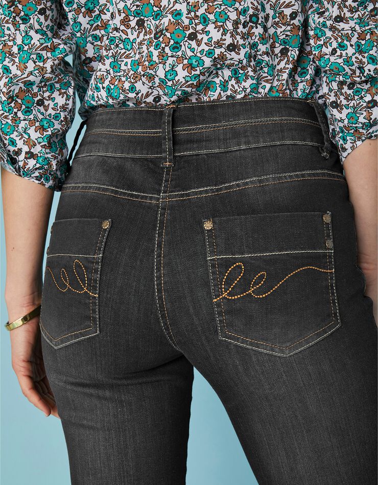Jean coupe 7/8ème fuselée stretch (black) Jean coupe 7/8ème fuselée stretch (black)