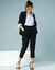 Pantalon 7/8ème fuselé, Spécial Petites (noir)