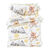 Linge de lit Mimie, coton (blanc)