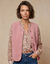 Veste sans manches, maille bouclette (rose blush)