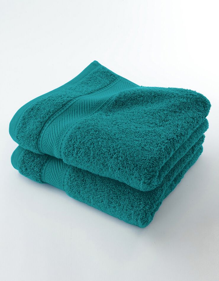 Éponge unie 540g/m2 confort luxe  (vert canard)