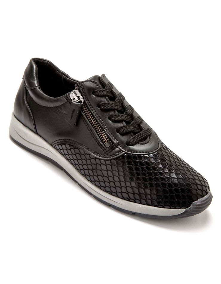 Derbies en cuir Hallux Confort - noir (noir) Derbies en cuir Hallux Confort - noir (noir)