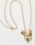 Collier "coeur" doré (doré)