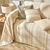 Housse coussin multicolore coton tissage artisanal - lot de 2 (sable)