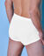 Slip ouvert taille haute - lot de 6 (blanc)